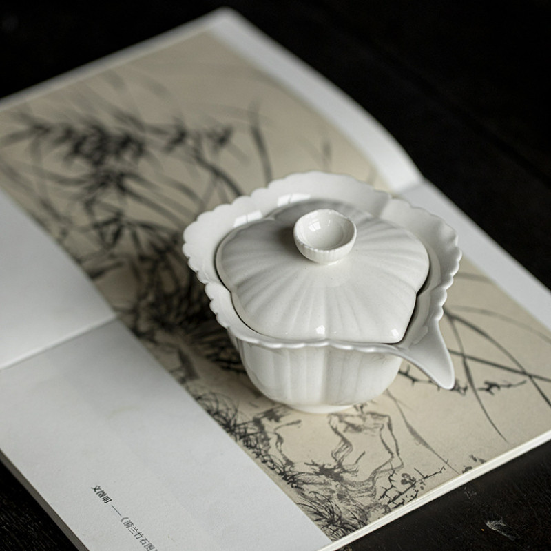 Tea Set Tea Cup Tea Pot Teapot hand grab teapot gaiwan Plant Wood Ash ...
