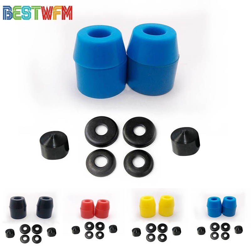 BESTWFM Skateboard Truck Rebuild Kit Bushings Washers Pivot Cups Shock