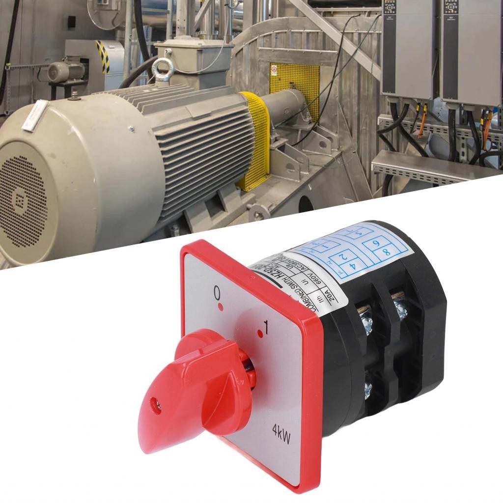 Soxii Changeover Switch PC Flame Retardant Combination Selector 2 Gears ...