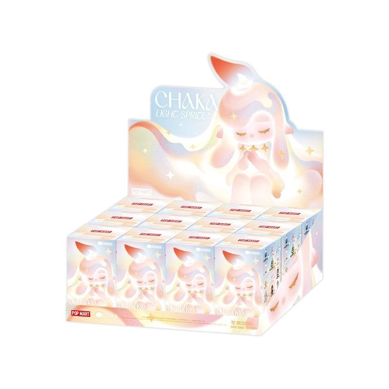 Genuine] POPMART CHAKA Light Sprite Series Set 12 Designs & Secret 