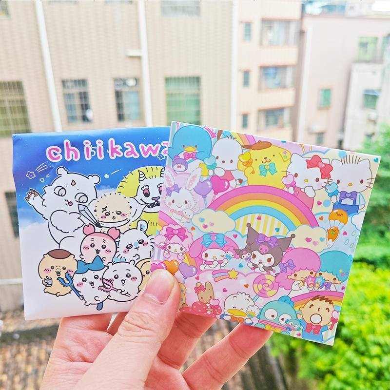 10 Pieces Anime badges Sanrio Chiikawa Kuromi Cinnamoroll Pochacco ...