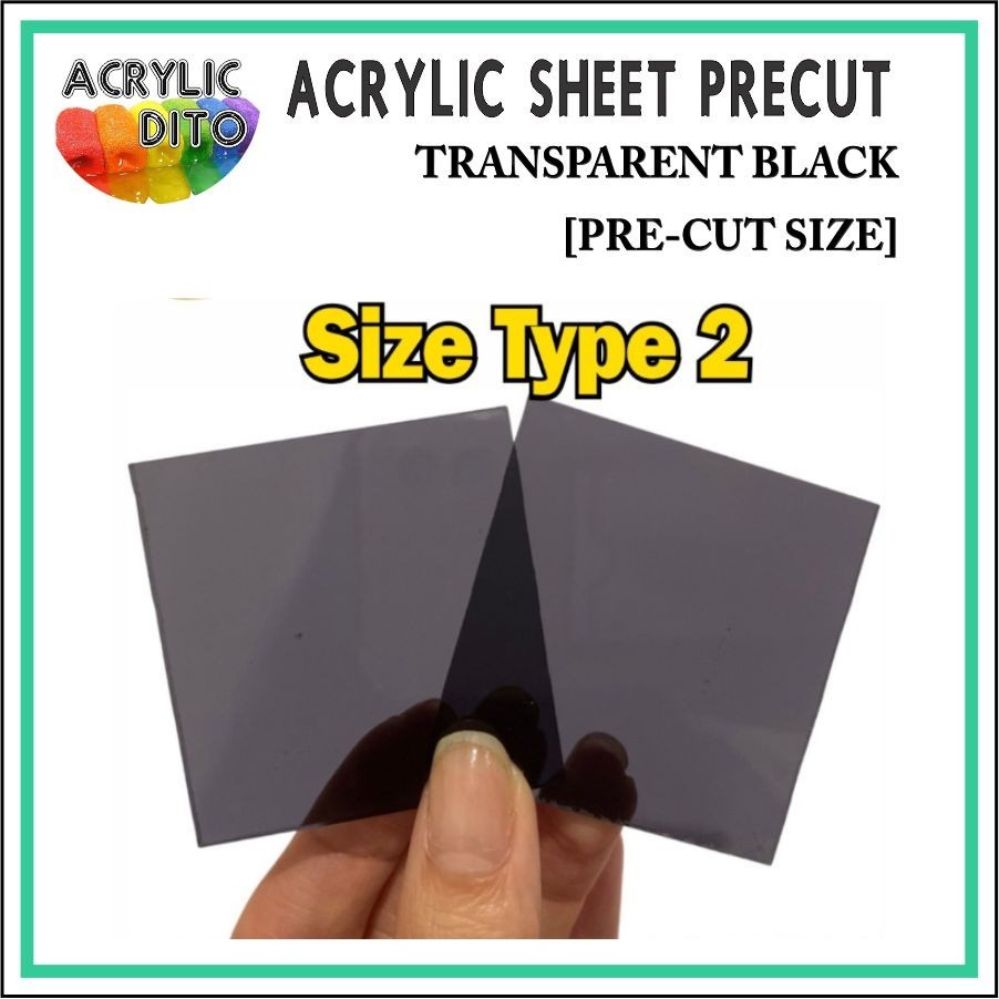 Black Acrylic Plexiglass Sheet – 3/16" Thick – Custom Size Cut-to-Order (You Pick Dimensions)