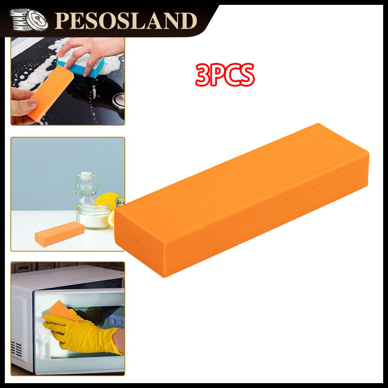 3Pcs Easy Limescale Eraser Rust Remover Rubber Eraser Home Kitchen ...
