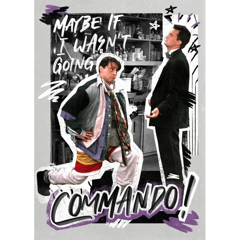 Friends TV Show Poster Central Perk Design Quotes Friends Canvas ...