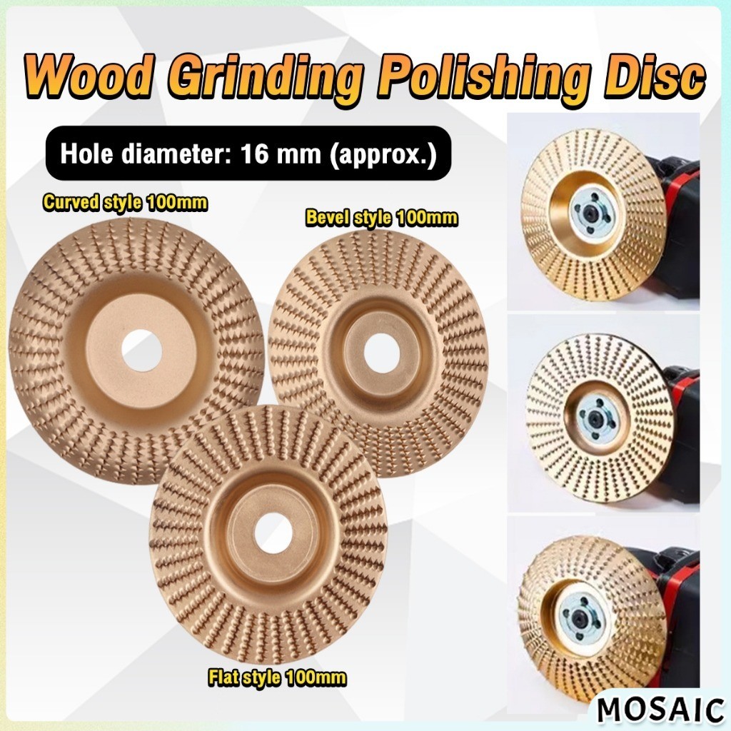Wood Grinding Polishing Wheel Rotary Disc Sanding …