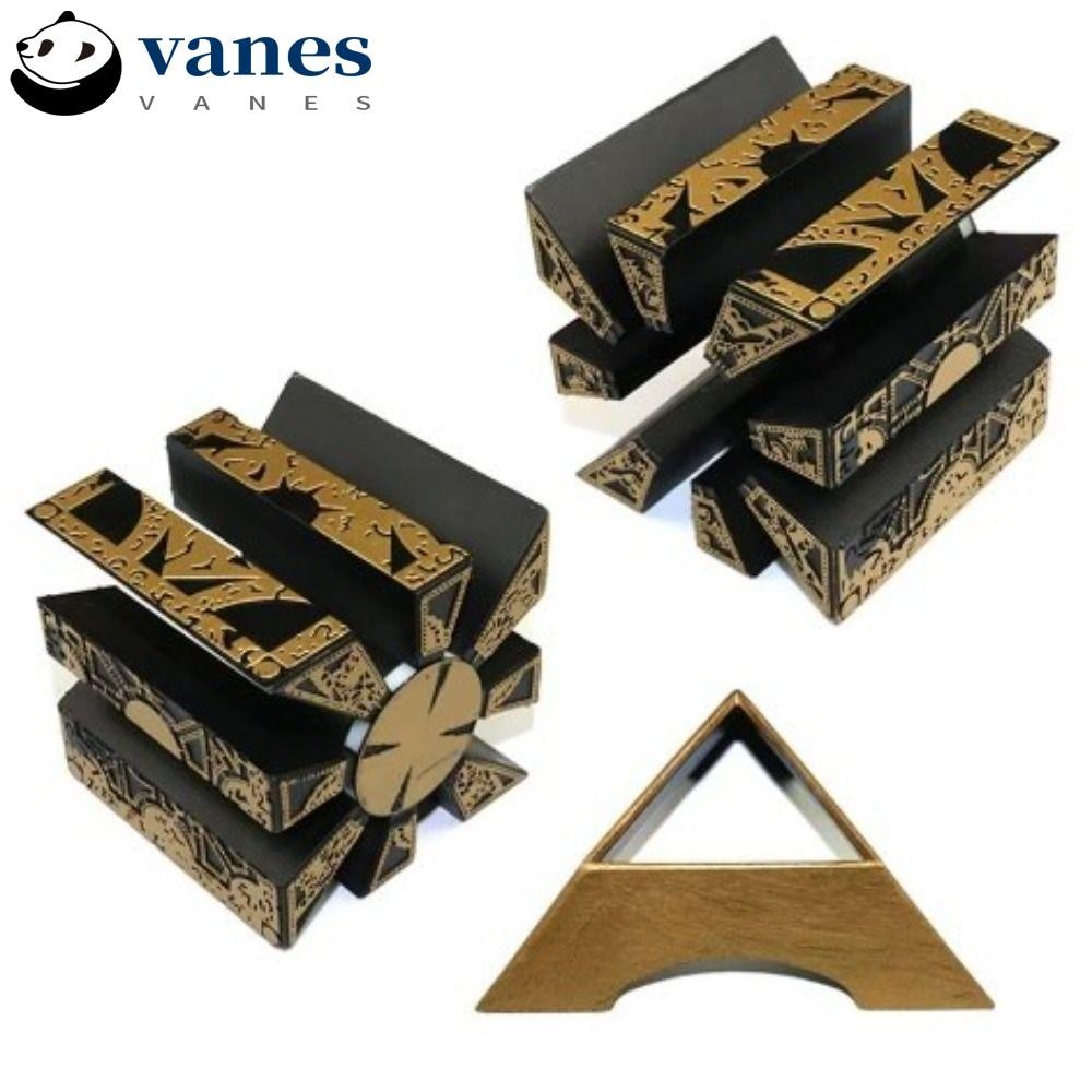 VANES Lock Puzzle Box, 11 Hellraiser Series Cube Lock Box, Educational