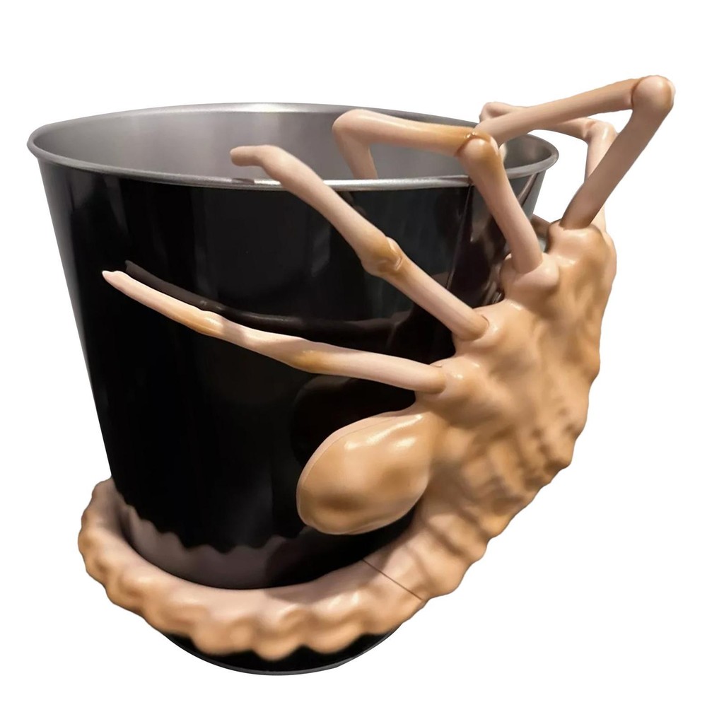 Alien Popcorn Bucket Facehugger Reusable Snacks Containers Multipurpose ...