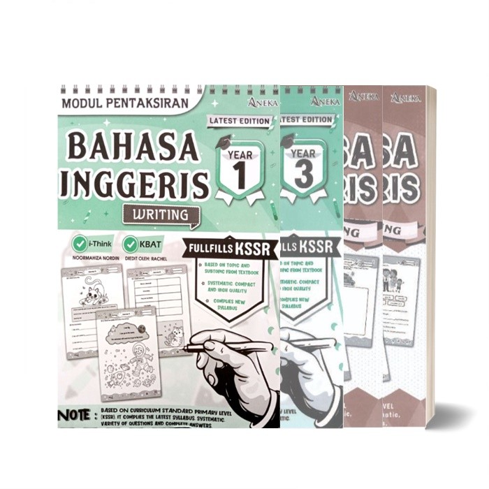 Various English Assessment Modules Year 1,2,3,4,5,6 Writing | Shopee ...