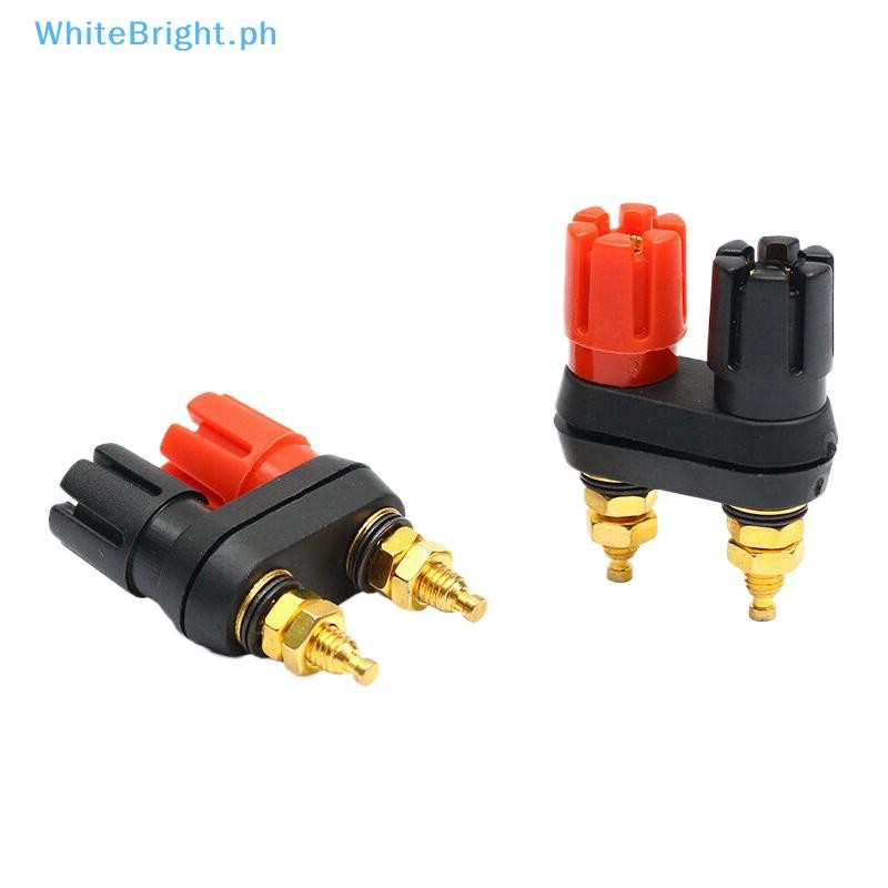  WBTH Speaker Banana Plug Terminal Connector Banana Socket Dual