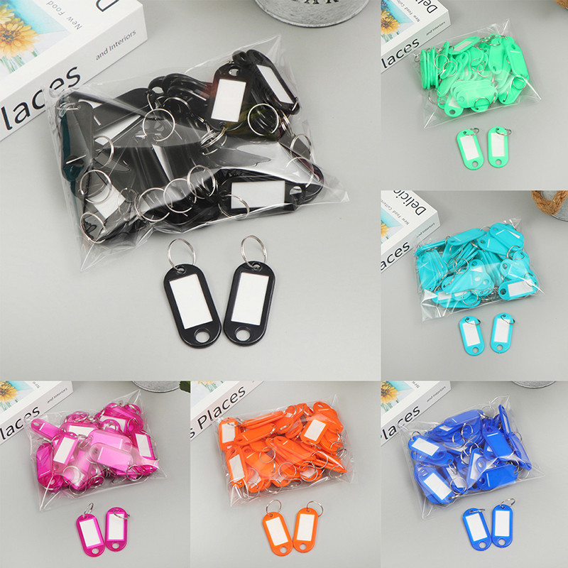 UKE 30PCS Useful Key Tags Oil-resistant Compact Key Labels Versatile ...
