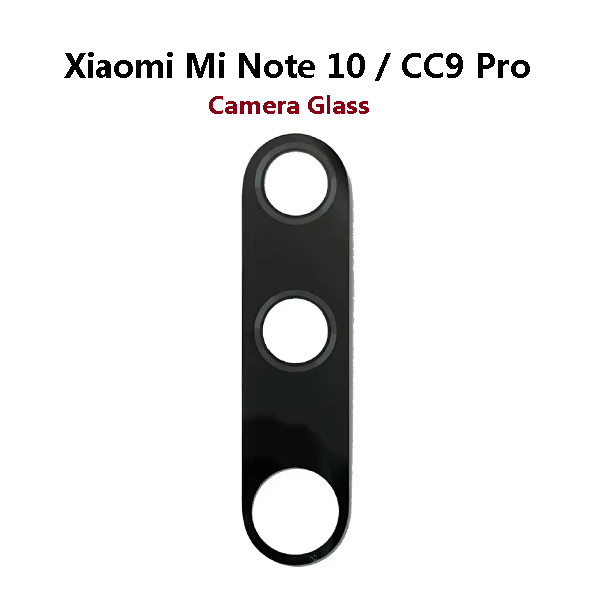Kit Sostituzione Vetro Fotocamera Per Xiaomi Mi Note 10 E Note 10 Pro – 2 Pezzi Original HD