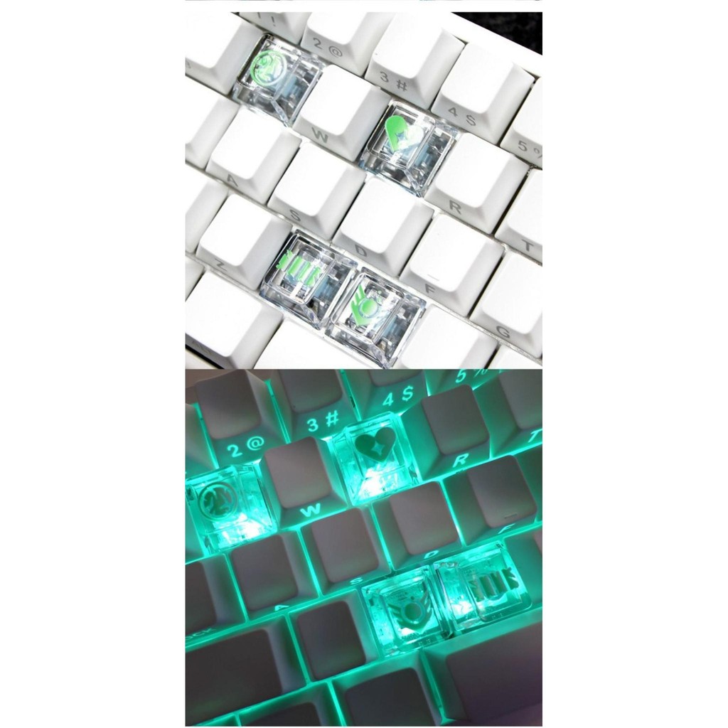 Valorant Keycaps Cherry Profile R4 R1 4 Keys PC Translucent Gaming ...