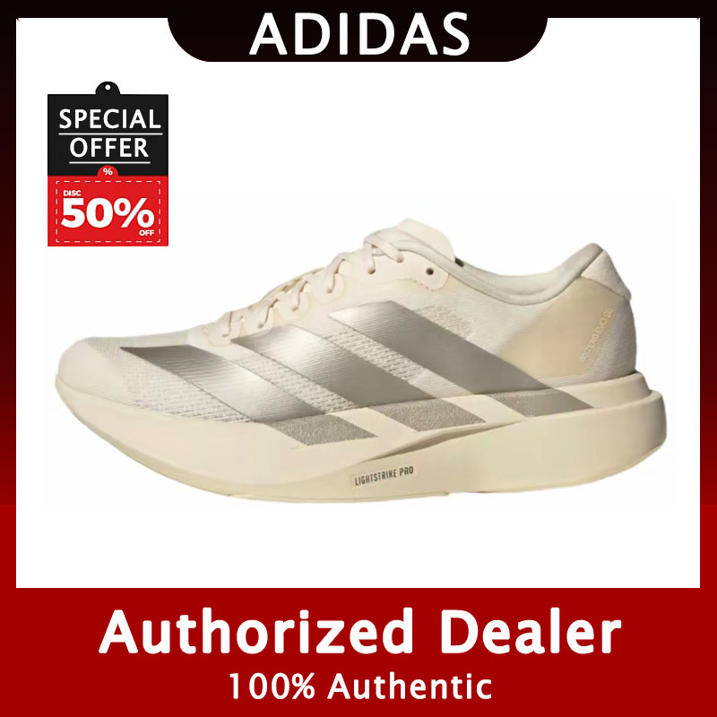 Adidas Adizero Evo SL low cut running shoes Unisex Beige JR5841 ...
