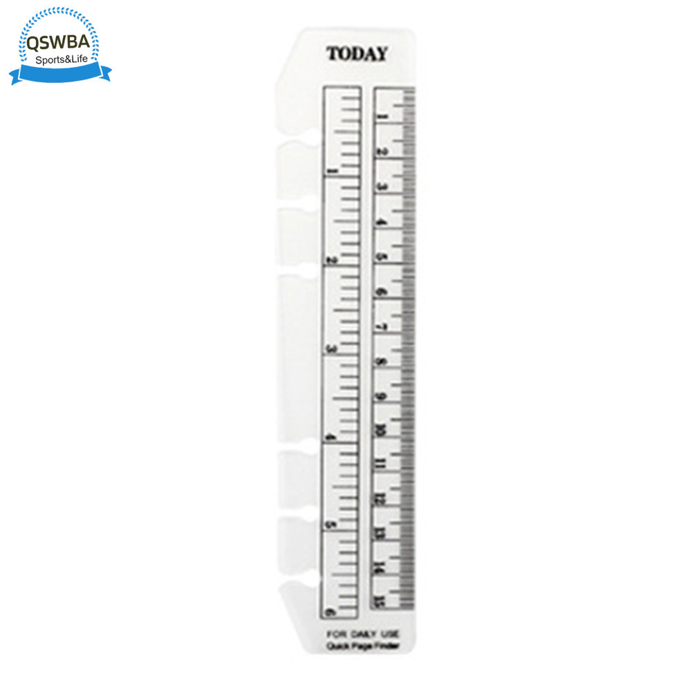 PVC Partition Ruler Bendable Multipurpose Scale Tool For Bookmark ...