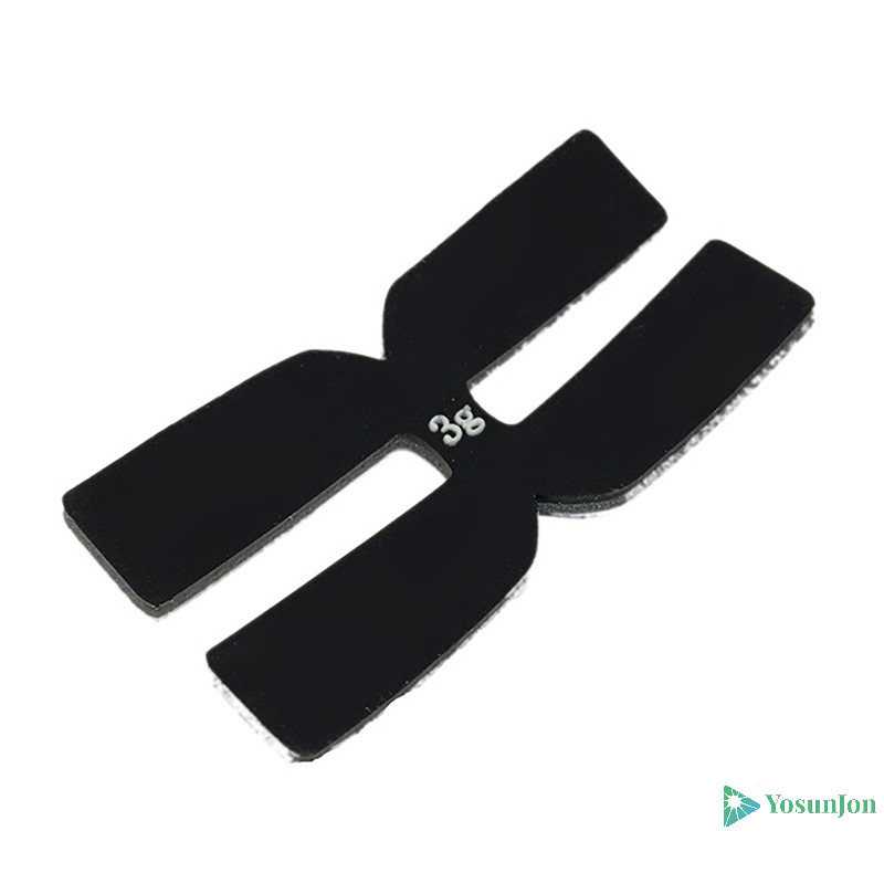 YosunJon] Badminton Racket Weight Racket Balance Strips H-shaped Tennis ...