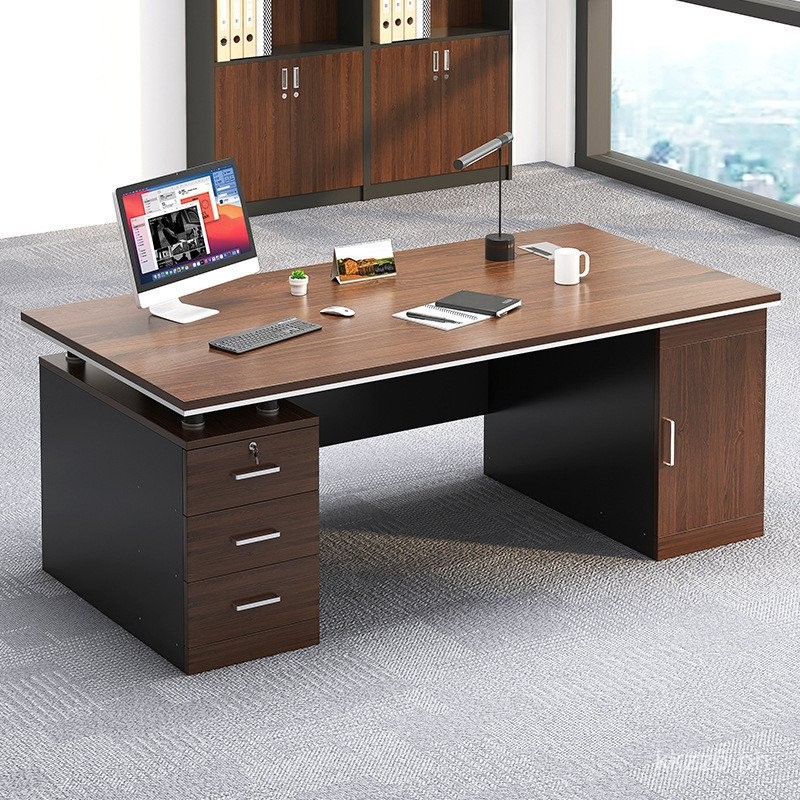Desk Desktop Household Minimalist Computer Table and Chair Combination ...
