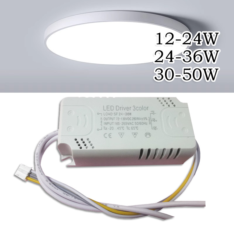 LED Driver (24-36W)x2 (30-50W)x2 (40-60W)x2 | Shopee Philippines