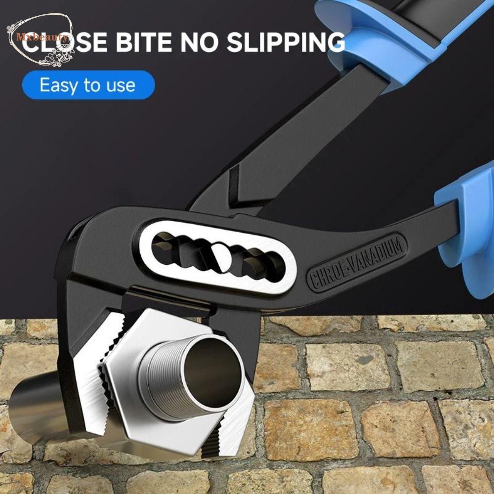 MXBEAUTY Water Pump Pliers, 8/10/12inch Quickrelease Plumbing Pliers