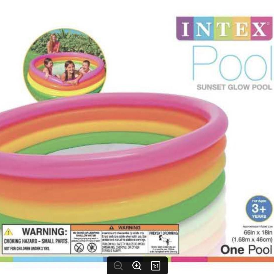 CCL Inflatable Pool 168CM BIG Kiddie Pool Swimming Pool | Shopee ...