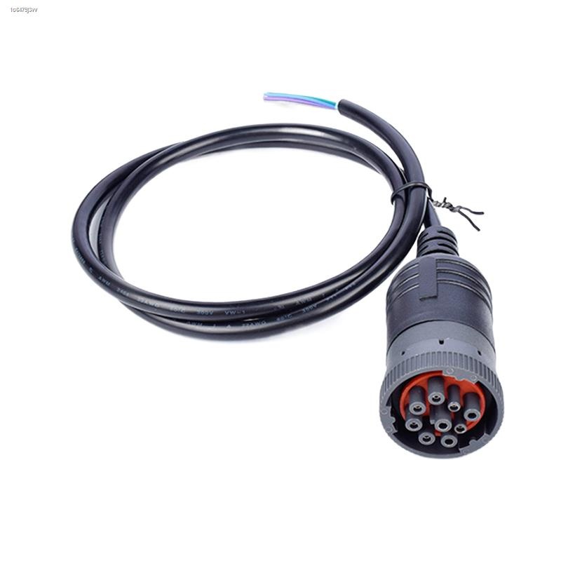 Truck Cummins engine diagnostic line plug 9-pin connection opening line ...