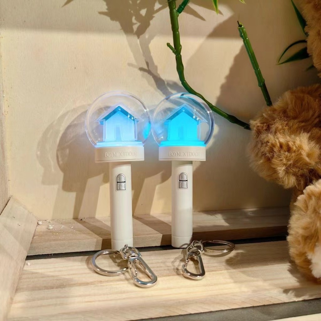 BOYNEXTDOOR Mini Lightstick Keychains Glow Stick Key Ring