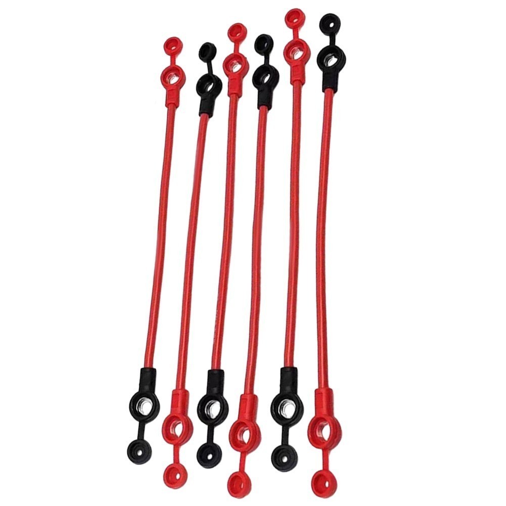 6Pcs Electric Bicycle Ebike Battery Cable Copper Flexible Car Battery