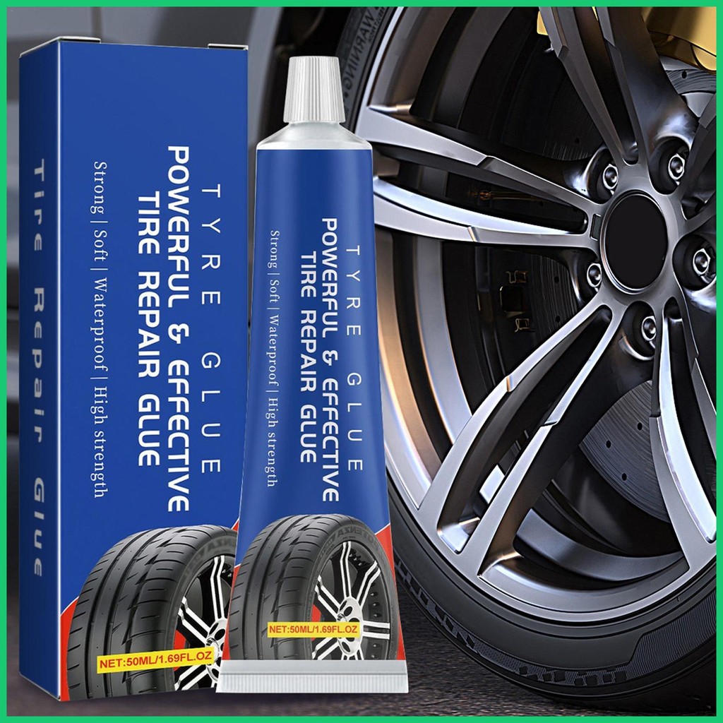 Tire Sidewall Repair 50ml Rubber Cement Tire Repair Sealant Tire Leak Sealant Tire Repair Tools
