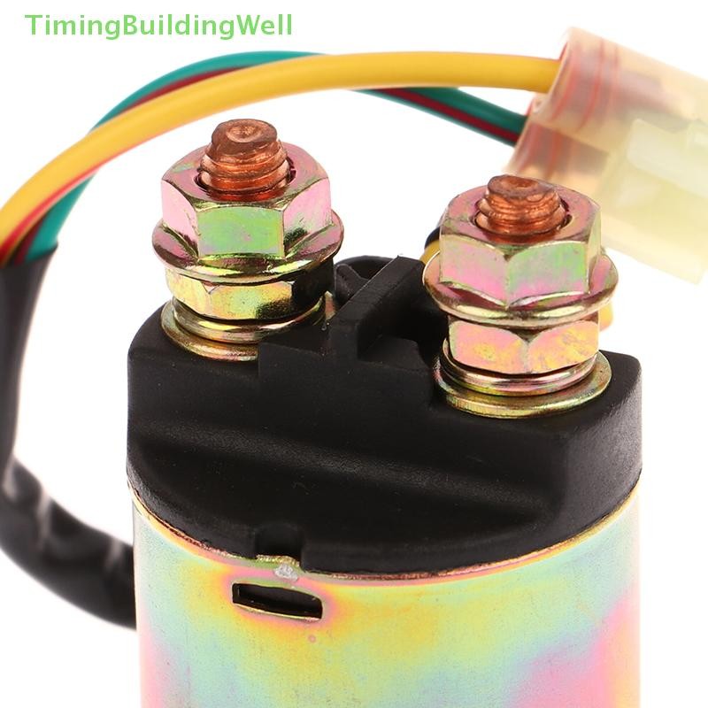 Caltric Starter Motor & Relay Solenoid Kit For Honda Foreman 500 TRX500 (2007-2011)