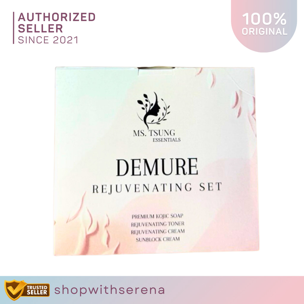 Demure Ms. Tsung Rejuvenating Set, Anti Aging, Skin Exfoliating ...