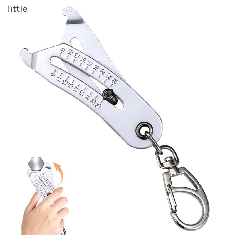 phlittle Precise Thread Size Checker Keychain Portable Caliper Gauge ...