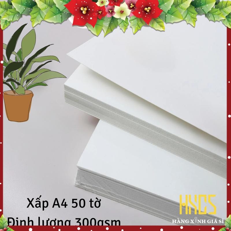 Ivory paper 300gms, stack of 50 sheets, one side glossy and 1 rough ...