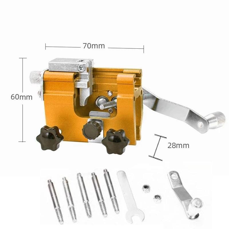 Portable Hand Crank Fast Chainsaw Sharpener Jig Kit for Lumberjack