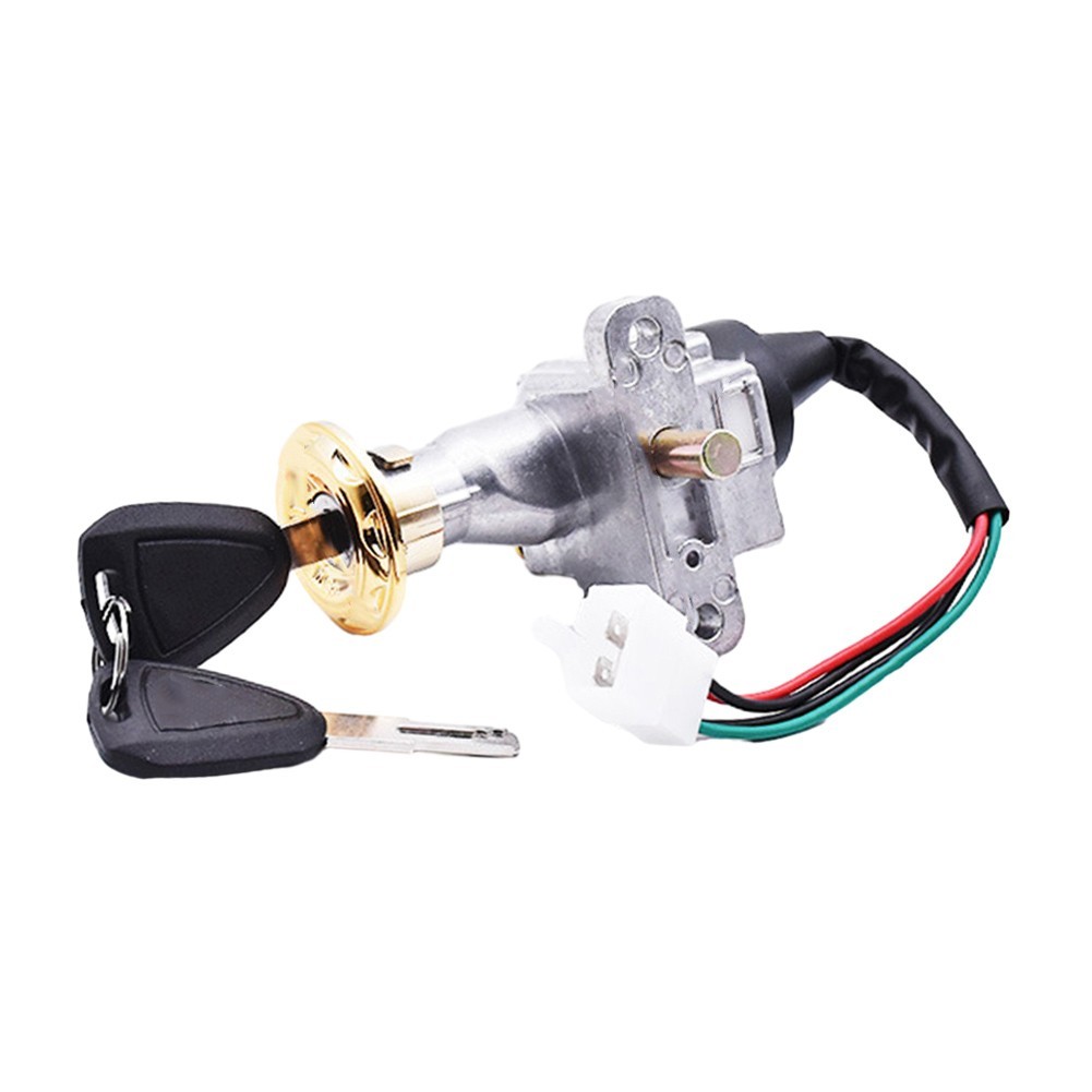 Fashionstyle larger Head Type Electric Bicycle Battery Case Lock with