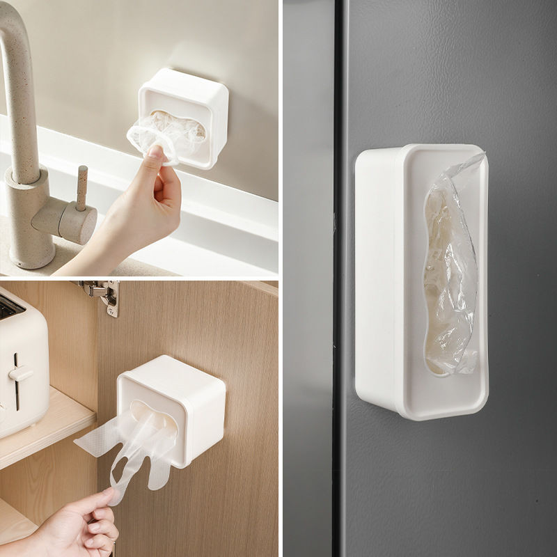 I Can Wall-Mount Dormitory Small Object Storage Box Kitchen Filter ...