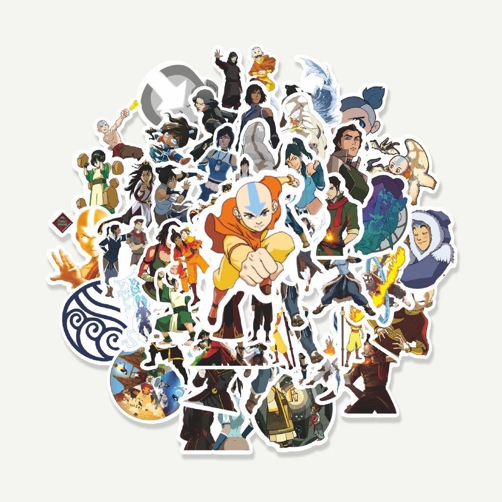 Sticker Pack Cartoon Sticker Avatar The Legend of Korra Sticker ...