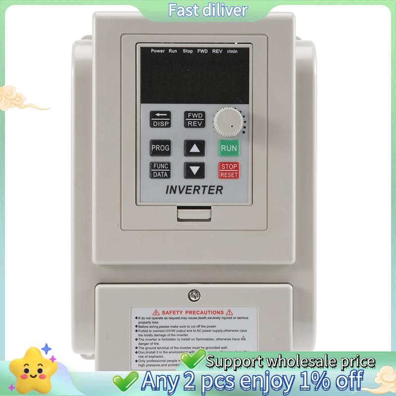 2.2KW 3HP 220V Variable Frequency Drive Inverter CNC VFD VSD Single To ...