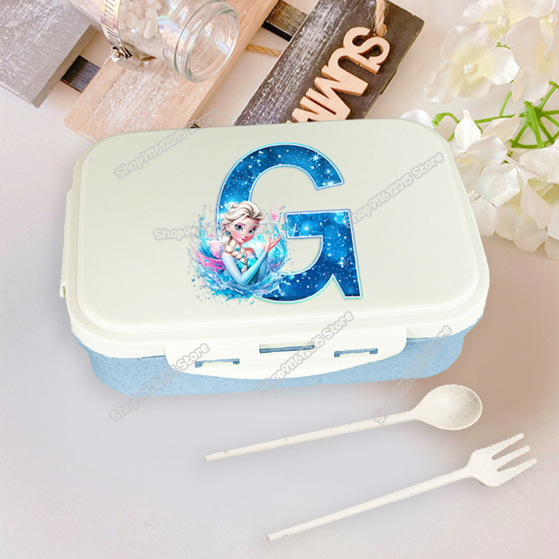 Frozen Elsa 26 letter name cartoon anime customization Wheat straw ...