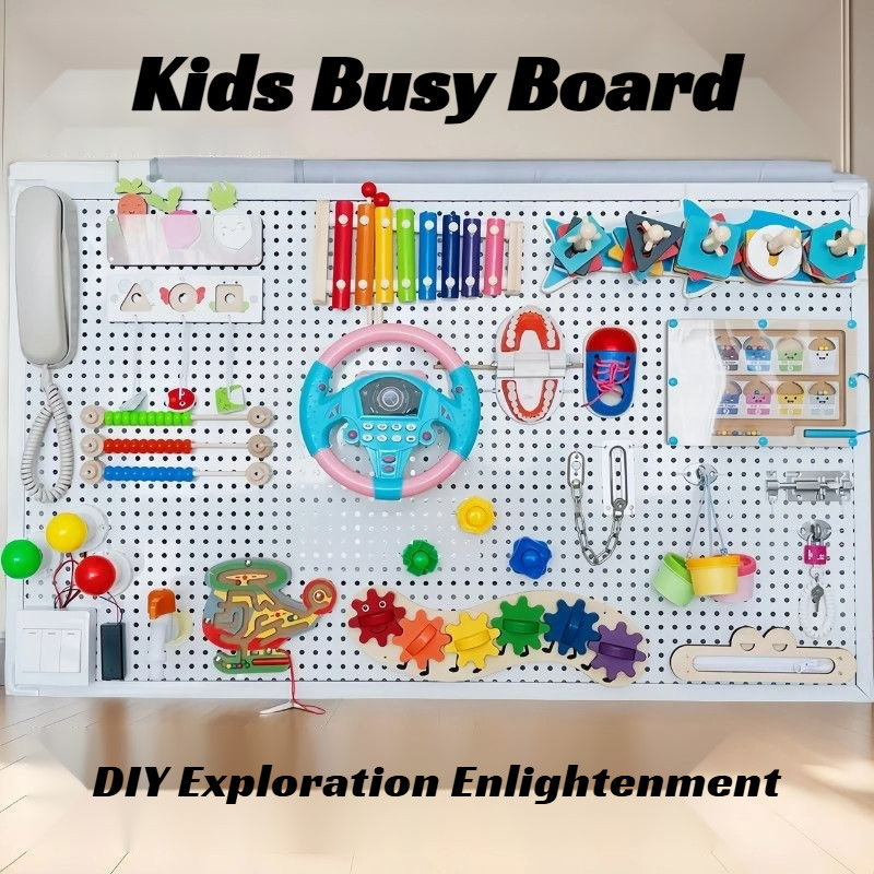 Educational Busy Board Kit - Complete Set of DIY Parts to Create Custom ...