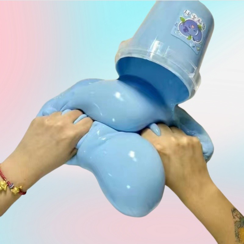 160ML Slime Charm Forkid Hug Milk Super Large Bucket Children's Non ...