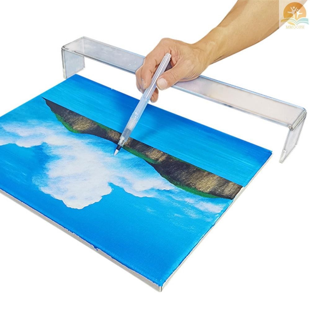 Artist Leaning Bridge 17.3inches Clear Hand and Wrist Rest Foot Rack ...