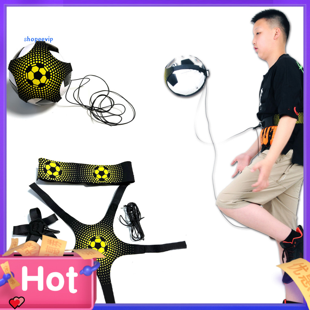 SPVPZ Football Training Tape Hands-free Soccer Training Aid for Kids ...