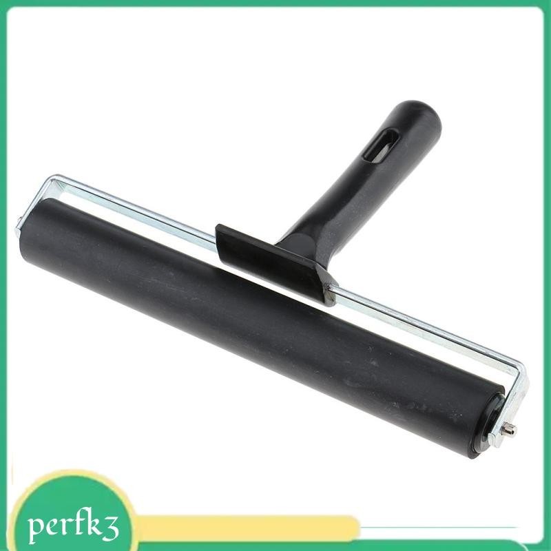 6cm Rubber Brayer Roller For Block Printing, Lino Cutting, Inks, And Art Craft Projects