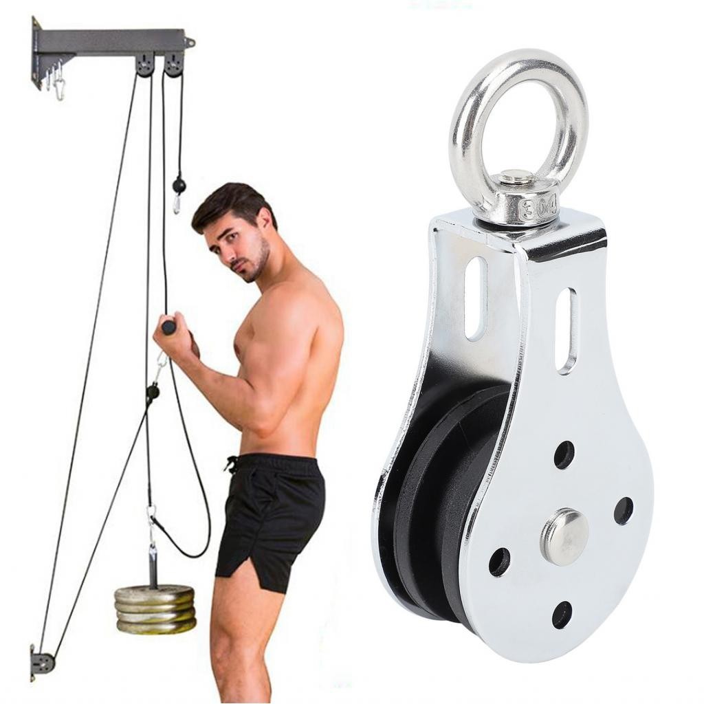 Calinodesign Lifting Single Pulley High Load Bearing Iron ...