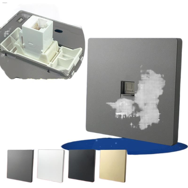 COD☆6 six categories of single-port computer socket panel gigabit ...