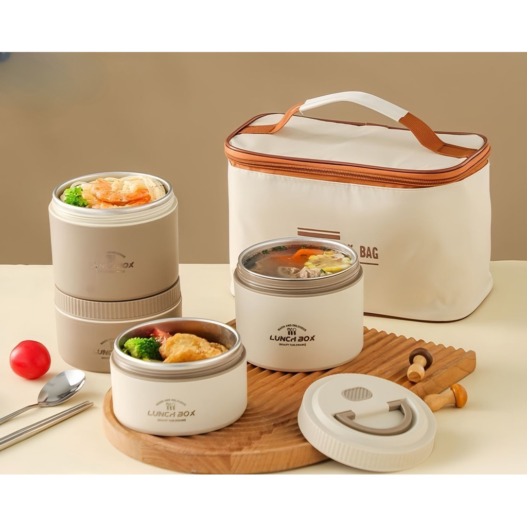 Insulated Lunch Box 316 Stainless Steel Lunch Box Office Workers ...