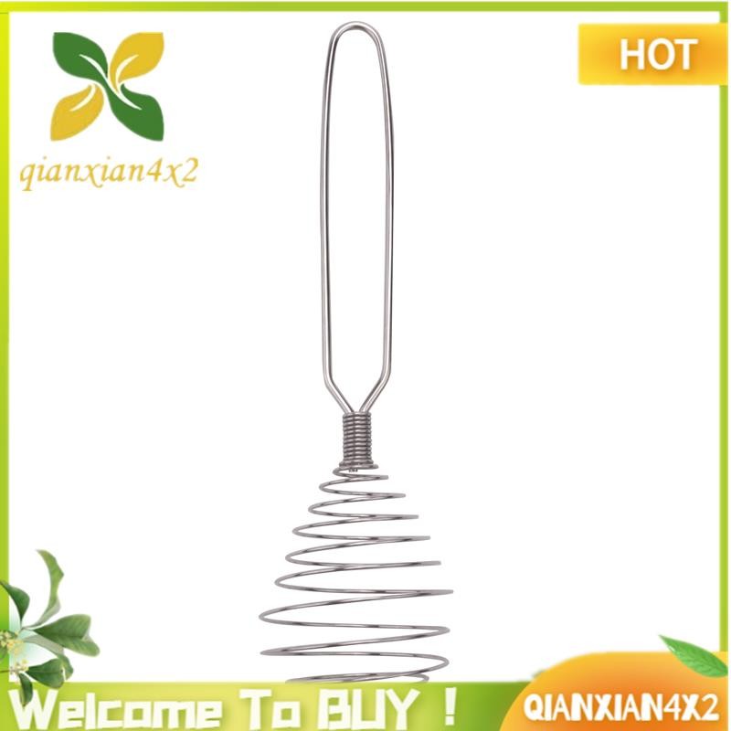 Spring Coil Wire Whisk Hand Mixer Blender Egg Beater Stainless Steel ...