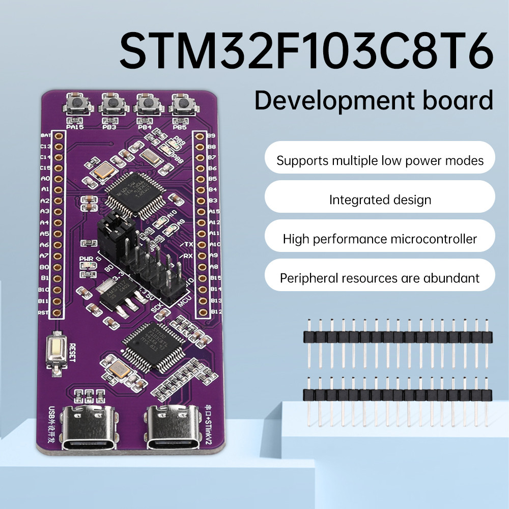 Occkic STM32F103C8T6 Development Board System Board Integration St-Link ...