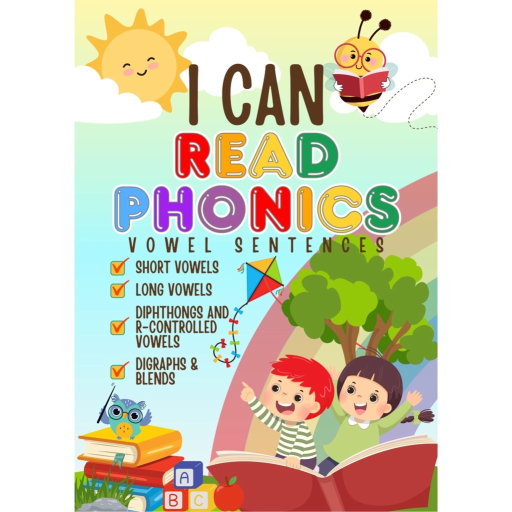 SALE! Phonics Sentence Books for Kids | Reading Practice for Beginners ...