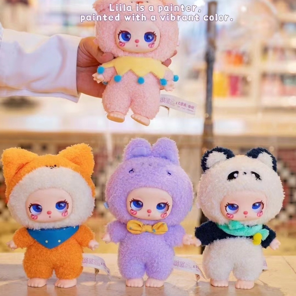 Authentic LIILA'S Zoo Liila Lucky Cat series V2 soft plush doll ...