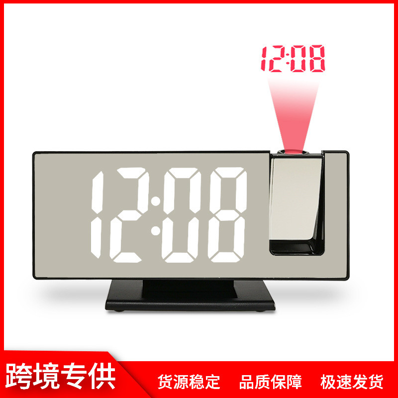 digital clock clock aesthetic Projection Alarm Clock 2022 New Desktop